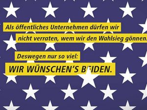 Das Wahlkampf-Motiv der BVG Das Wahlkampf-Motiv der BVG