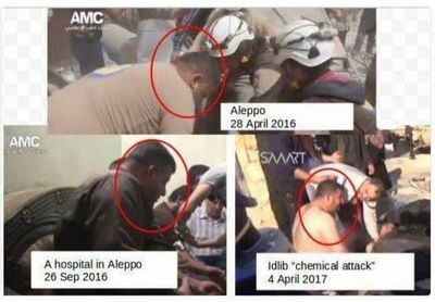 Der selbe Mann war bei 3 verschiedenen Giftgasangriffen in Syrien dabei. Er hat aber auch ein Pech.