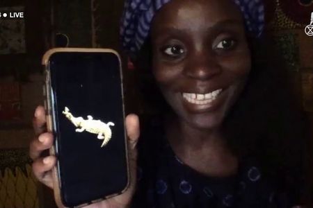 Nana Oforiatta Ayims ist auch Enkelin eines ghanaischen Königs, und eine Afrikanische Schönheit