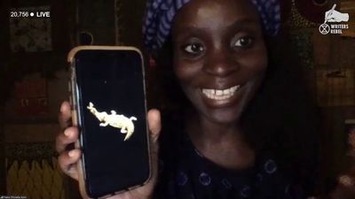 Nana Oforiatta Ayims ist auch Enkelin eines ghanaischen Königs, und eine Afrikanische Schönheit