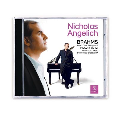 Nicholas Angelich veroeffentlicht neues Album Brahms Piano Concertos 1 und 2
