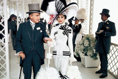 Audrey Hepburn als Filmdiva beim Pferderennen in Ascot