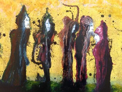 Ausstellung mit Malerei von Axel Goermarsson