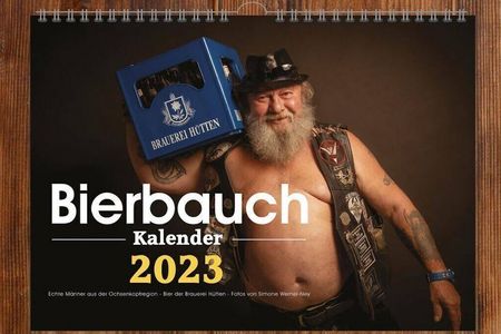 Ist der nicht schön? Bierbäuche werden zum Kalender