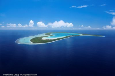 Reisen Tahiti Vogelperspektive