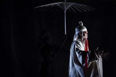 Macbeth Auffuehrung beim Shakespeare Festival in Neuss