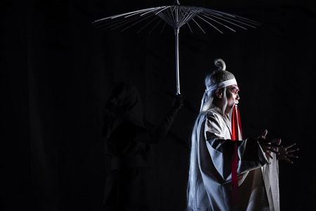 Macbeth Auffuehrung beim Shakespeare Festival in Neuss