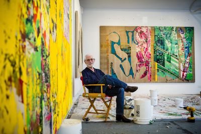 C. Michael Norton im Atelier C. Michael Norton im Atelier