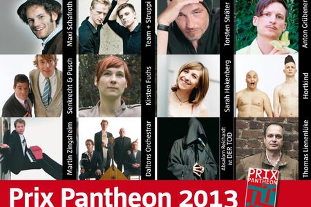 Pantheon Prix Pantheon 2013 - Deutscher Satirepreis - die Nominierten stehen fest