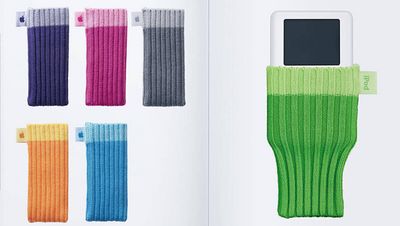 Die letzten Socken, die Apple von 2004 bis 2012 verkauft hat, waren für den iPod