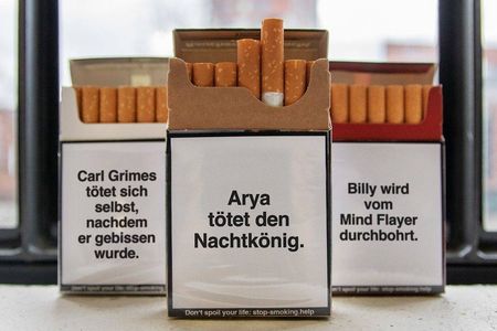 Das ist Bloedsinn Die Spoiler koennen ausgedruckt und auf die Schachteln geklebt werden