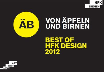 Design macht sichtbar, deckt Hintergründe auf, macht die Vergangenheit lebendig und ist nicht teuer. Diese und andere grundlegende Gedanken zum Thema Design stehen im Fokus der Ausstellung "Von Äpfeln und Birnen. Best of HfK Design 2012", die derzeit im Bremer Wilhelm Wagenfeld Haus läuft. Mit rund 50 Exponaten präsentiert die Hochschule für Künste Bremen (HfK) in Kooperation mit der WfB / Wirtschaftsförderung Bremen zum zweiten Mal die besten Arbeiten aus den Studiengängen Integriertes Design und Digitale Medien.