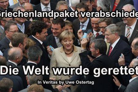 Angela Merkel, die unsichtbare Hand Gottes