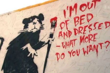 Bei Graffiti Kunst denkt man auch gerne an den Künstler Banksy