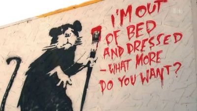 Bei Graffiti Kunst denkt man auch gerne an den Künstler Banksy