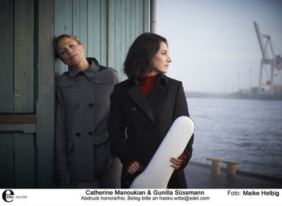 Catherine Manoukian und Gunilla Suessmann veroeffentlichen gemeinsames Album Violin Sonatas von Brahms Catherine Manoukian und Gunilla Suessmann veroeffentlichen gemeinsames Album Violin Sonatas von Brahms