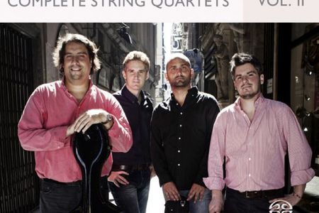Neues Album Ludwig van Beethoven Complete String Quartets Vol. 2 des Quartetto di Cremona