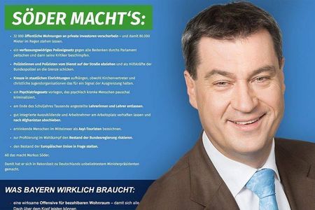 Wir von der GFDK Redaktion Fragen uns ist das Pech, oder daemlich? So dreht die SPD den Wahlkampfslogan der CSU im Netz um