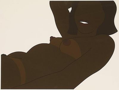Pop-Erotik von Tom Wesselmann - Nude Brown Pop-Erotik von Tom Wesselmann - Nude Brown