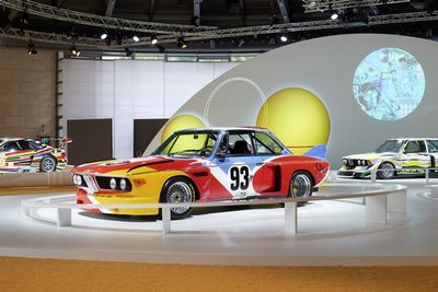 BMW Art Car Ausstellung auf dem Concorso d'Eleganza Villa d'Este 2015