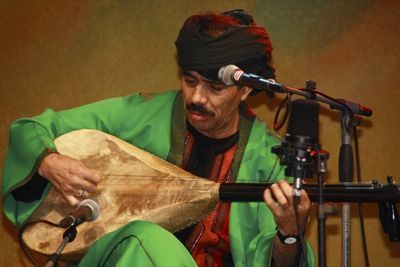 Bachir Attar gibt Konzert beim Deutsches Jazzfestival Frankfurt