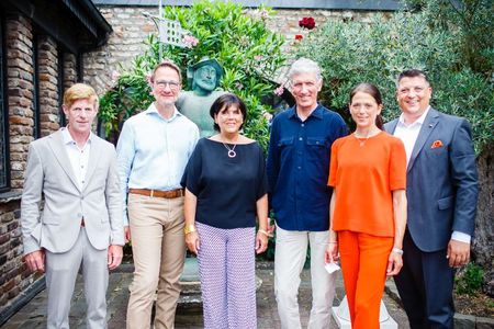 Marcus Ehning, Uwe Schulz, Jutta Zülow, Ludger Beerbaum, Nadia Ehning (Tochter von Jutta Zülow), David Zülow