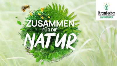 Krombacher hat eine lange Tradition im Engagement fuer den Natur und Umweltschutz
