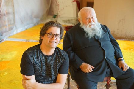 Dirk Geuer und Hermann Nitsch
