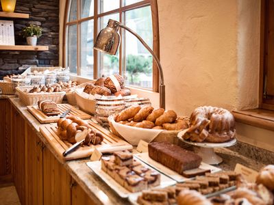 Essen und Trinken Brotbuffet
