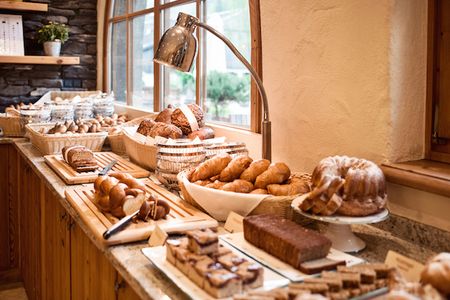 Essen und Trinken Brotbuffet