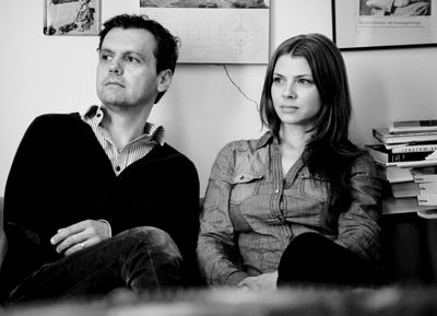 Olga Weimer und Marcel Weber arbeiten als Kuenstlerduo