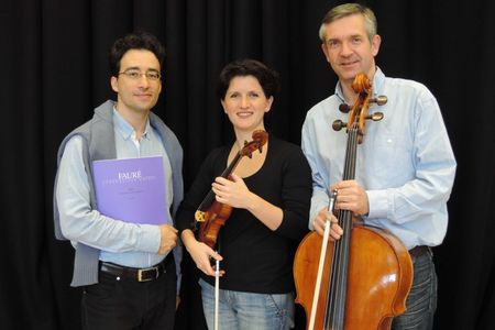 Das Trio Amethyst besteht aus Michael Kravtchin, Elvan Schumann und Manfred Schumann