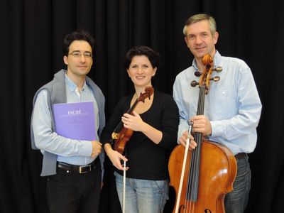 Das Trio Amethyst besteht aus Michael Kravtchin, Elvan Schumann und Manfred Schumann