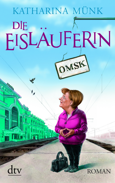 "Die Eisläuferin" - Katharina Münk lässt die Kanzlerin in einem ganz neuen Licht erscheinen