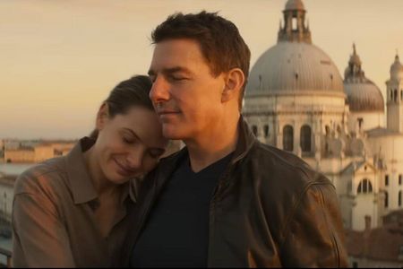 Eines der wenigen ruhigen Bilder mit Tom Cruise