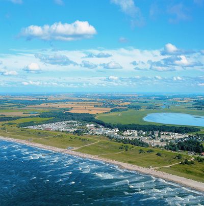 Resien Weissenhaeuser Strand Luftaufnahme