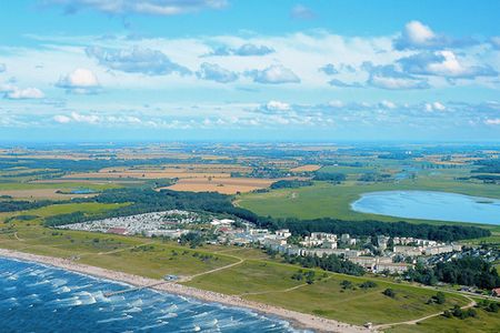 Resien Weissenhaeuser Strand Luftaufnahme