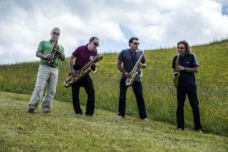 Die vier von Saxofour