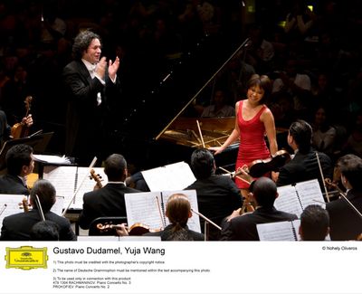 Yuja Wang und Gustavo Dudamel praesentieren gemeinsame CD
