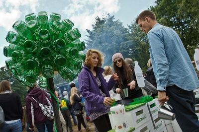 Besucherstände Festival lunativ 2012