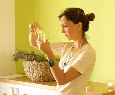 Aromatherapie mit wertvollen Kraeutern