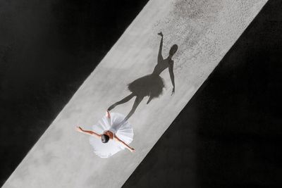 Ballerina aus der Luft