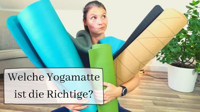 Die Auswahl an Yogamatten ist gross, nur welche ist die richtige