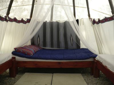 Reisen Kanada Camping im Tipi