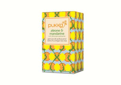 Essen und Trinken Pukka Herbs Zitrone