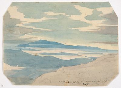 Landschaftszeichnung der Romantik und Gegenwart neue ausstellung in der kunsthalle bremen