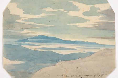 Landschaftszeichnung der Romantik und Gegenwart neue ausstellung in der kunsthalle bremen