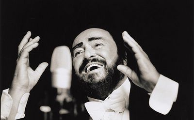 Luciano Pavarotti war ein erfolgreicher Opernsaenger