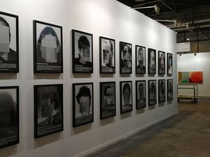Installation mit Fotoserie am Stand der Galerie Helga de Alvear, ARCO Madrid 2018 Installation mit Fotoserie am Stand der Galerie Helga de Alvear, ARCO Madrid 2018