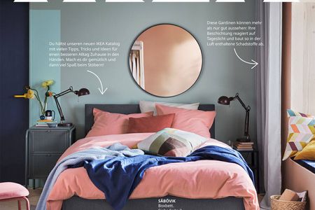 Der Moebelhändler Ikea passt seinen neuen Katalog an die veraenderten Beduerfnisse der Menschen an